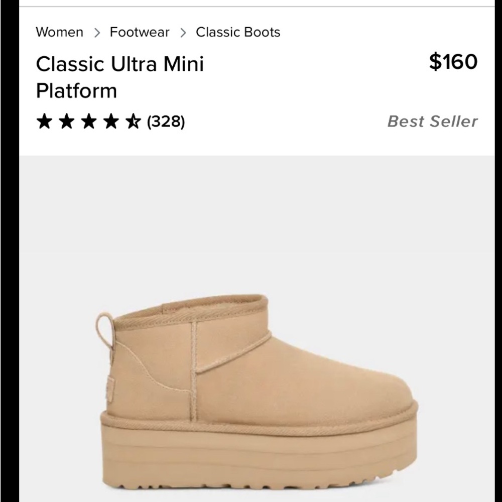 Classic Ultra Mini Platform Uggs